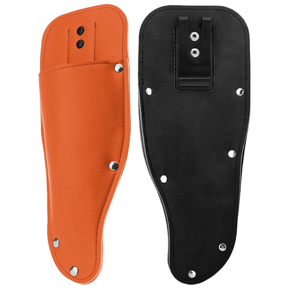 2Pcs Gardening Scissor Covers Pruner Sheath Pruning Shear Leather Scissor Holsters for Pruners