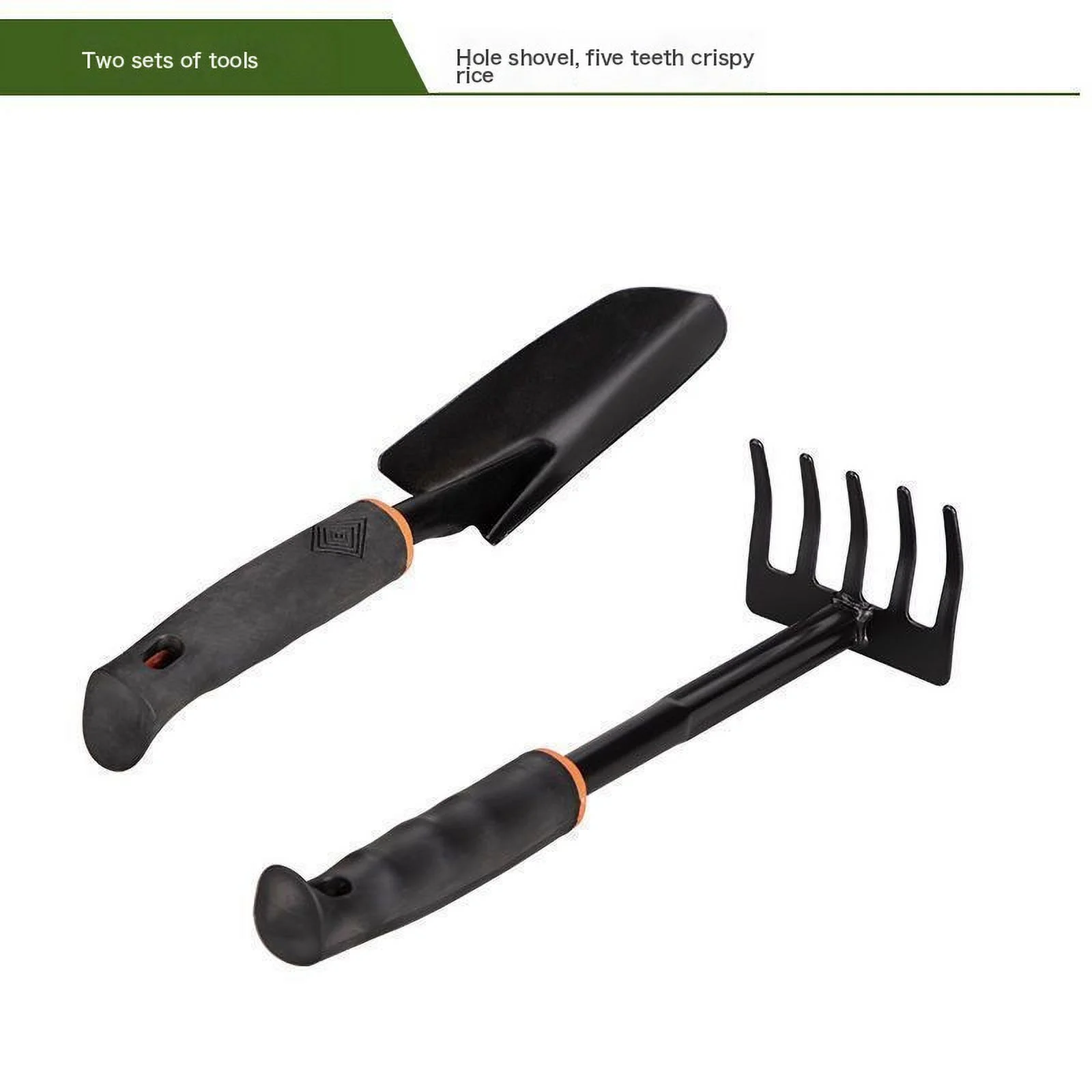 Shovel Shovel Small Shovel Flower Planting Tools Three-Piece Set Of Small Rake Small Hoe Shovel Agricultural Catch The Sea Gardening Planting Vegetables