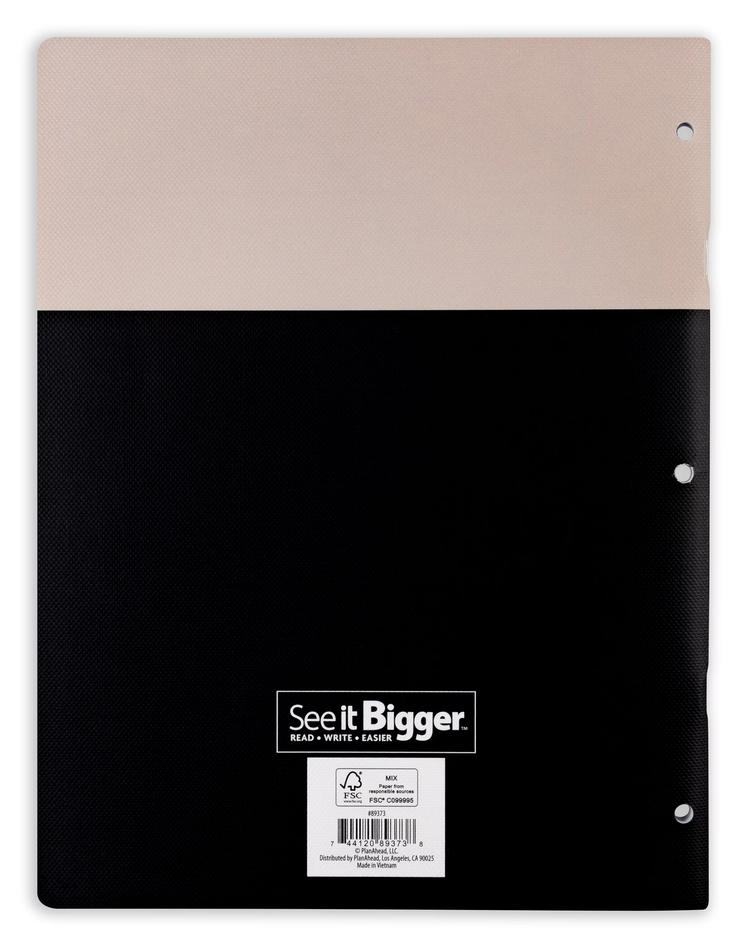 See It Bigger Monthly Planner, January 2024 - December 2025, (8.5