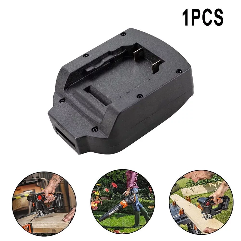 For DeWalt 18V Li-Ion to FOR Worx 20V Power Tool Battery Conversion Adapter