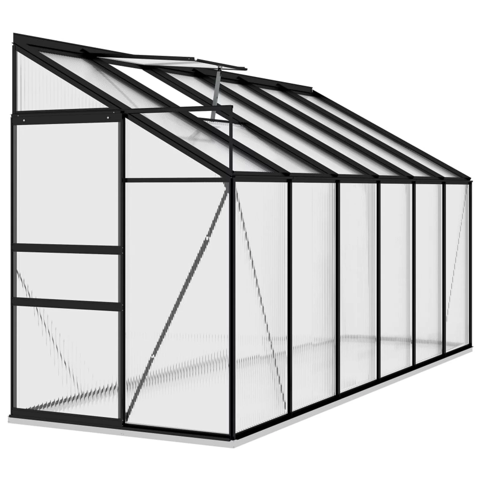 Dcenta Greenhouse Anthracite Aluminum 274.3 ft³