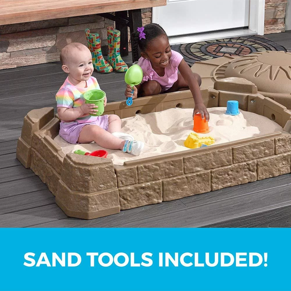 Step2 Naturally Playful Sandbox II with Bonus Sand Tools