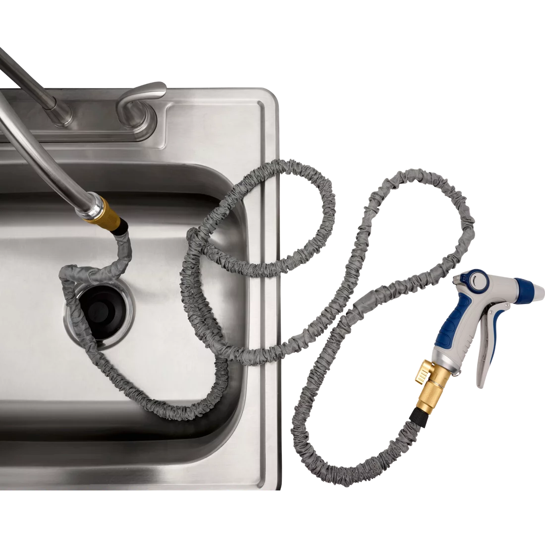 The Watering Vine Indoor Sink Hose for Kitchen or Bathroom Faucet (25 ft)