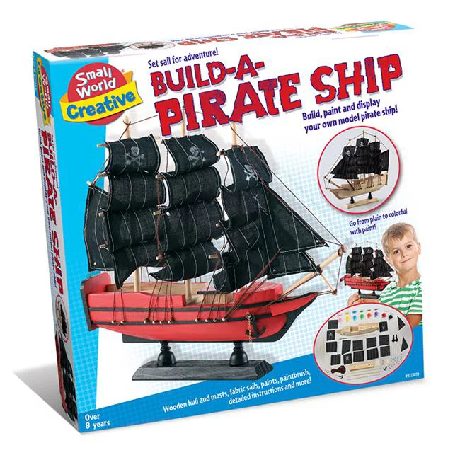 Small World Toys  Build A Pirate Ship Play Toy