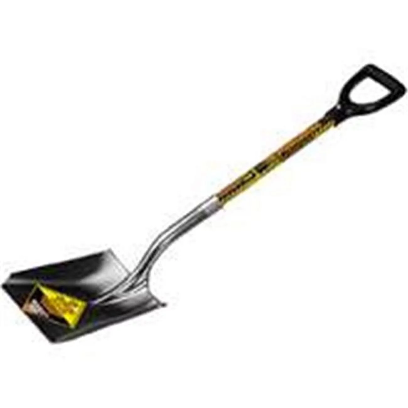 Structron Shovel Square Point Yellow Fiberglass Handle D-Grip