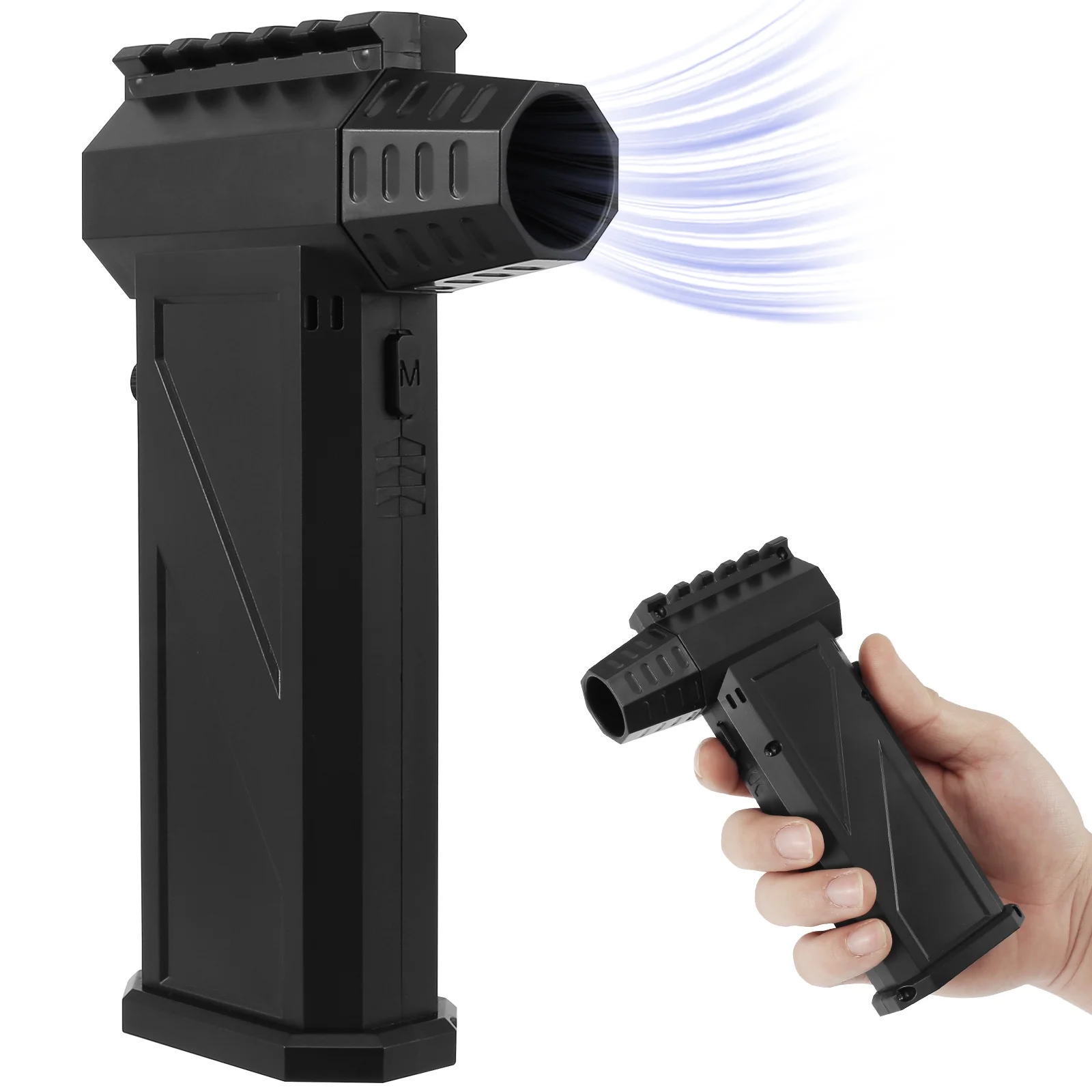 Mini Jet Dry Blower 140000RPM Portable Jet Fan Blower Adjustable Speed Mini Jet Violent Fan 9000mAh Mini Air Blower Fan for Car Keyboard Hair