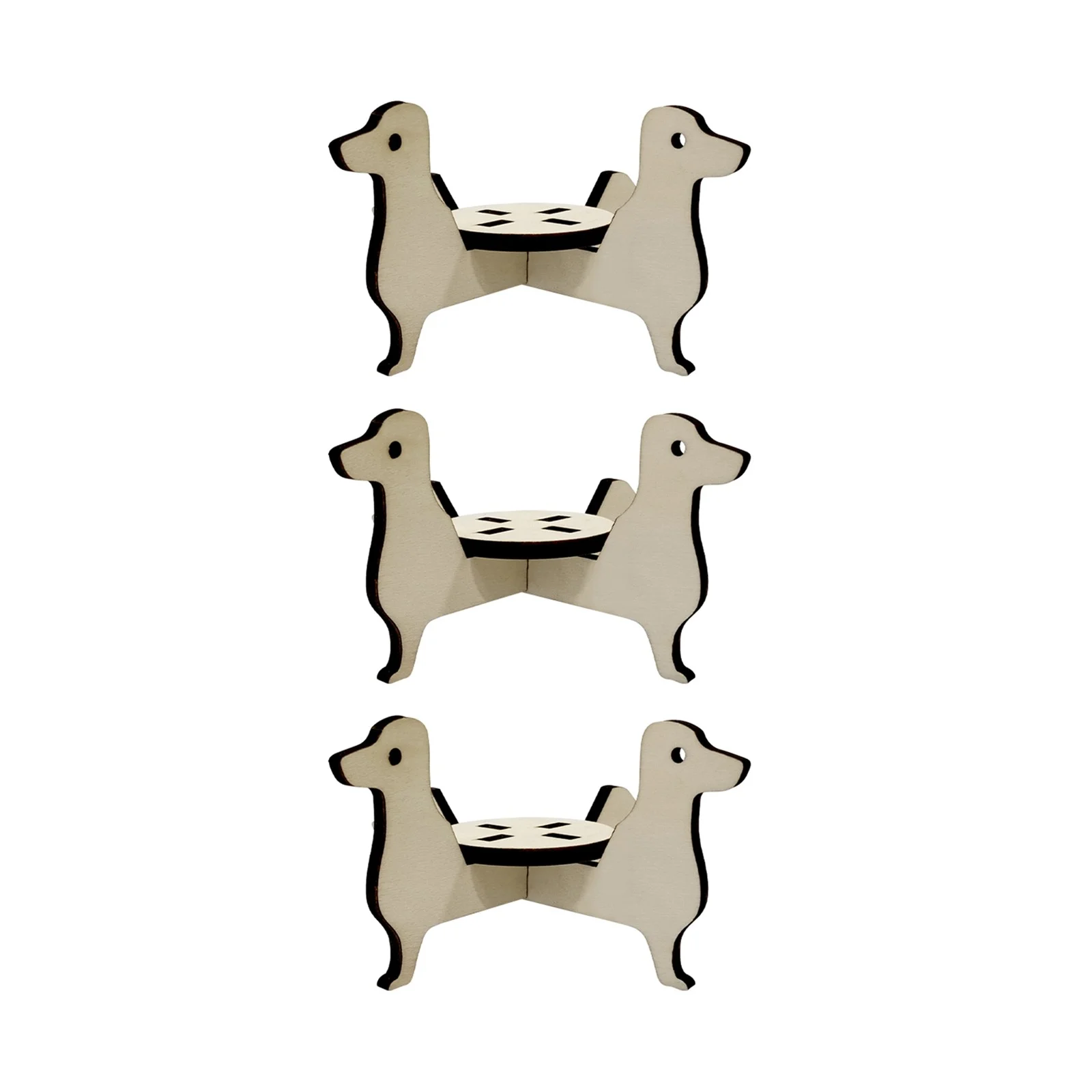 Clearance Sale Animal Flower Pot Rack Ornaments Wooden Plant Flower Stand Home Plant Decoration Bracket