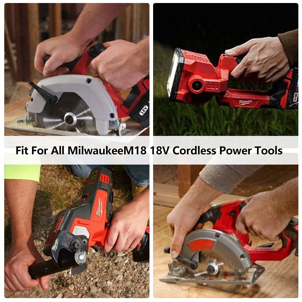 2Pack for Milwaukee M18 Lithium XC 3.0AH Capacity Battery 48-11-1860 48-11-1850