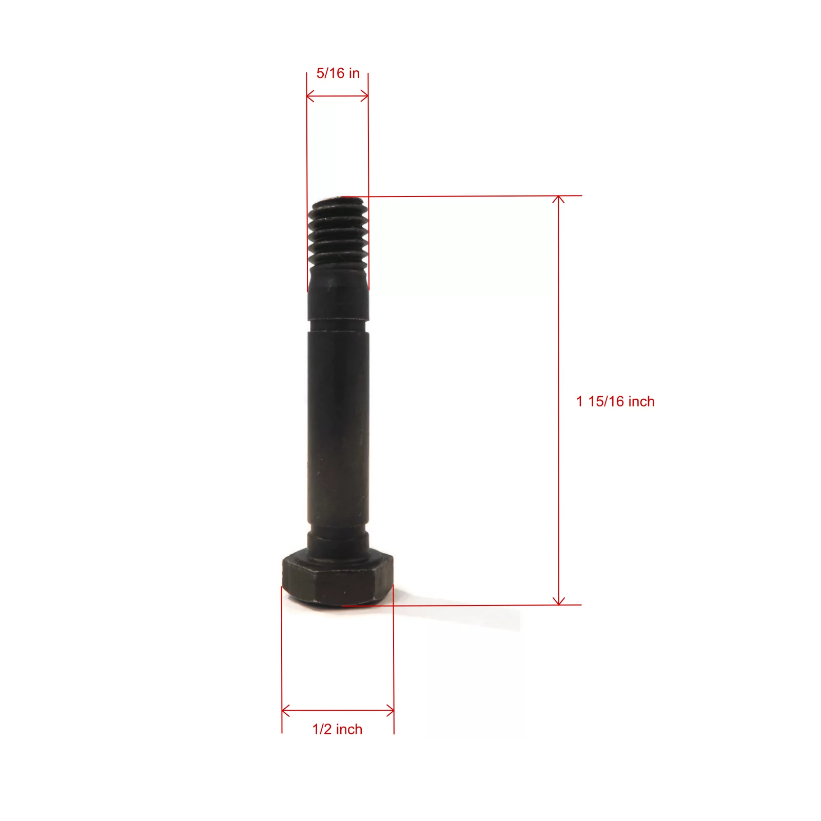The ROP Shop | Shear Pin Bolt & Nut For Ariens Deluxe 24 CE 921323 Snowblower Snowthrowers