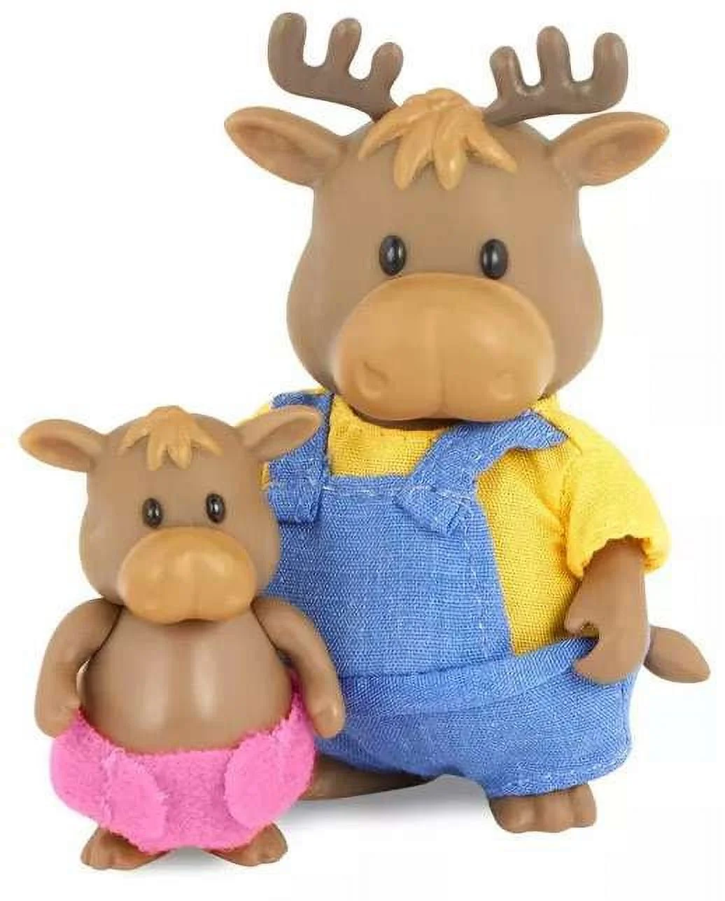 Li'l Woodzeez Mountain Collection Vanderhoof Moose Family Figure Set