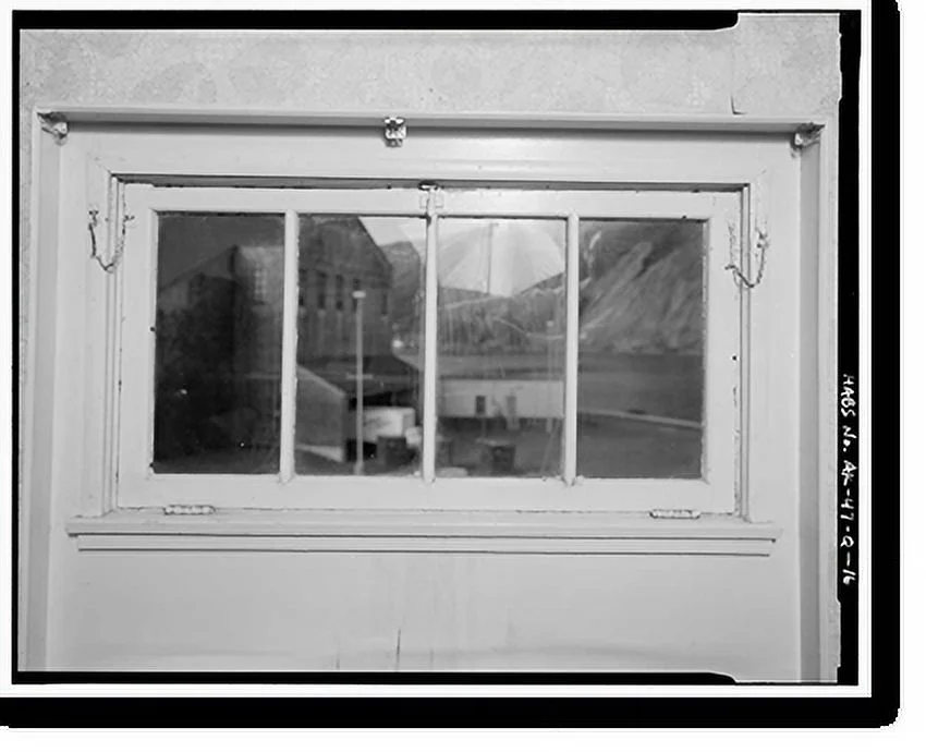 Historic Framed Print, Kodiak Naval Operating Base, Gymnasium, U.S. Coast Guard Station, Kodiak, Kodiak Island Borough, AK - 16, 17-7/8
