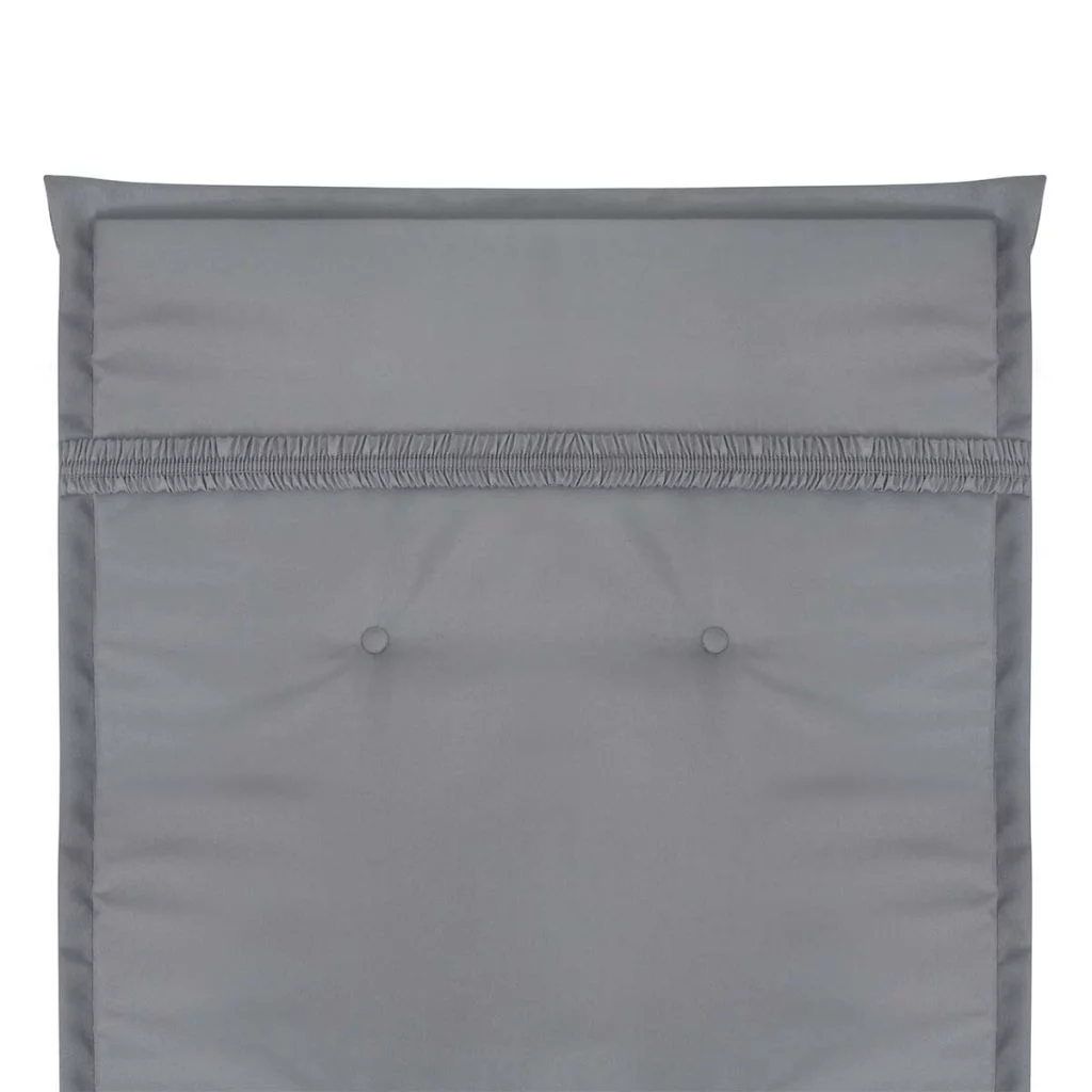 Garden Highback Chair Cushions 2 pcs Gray 47.2