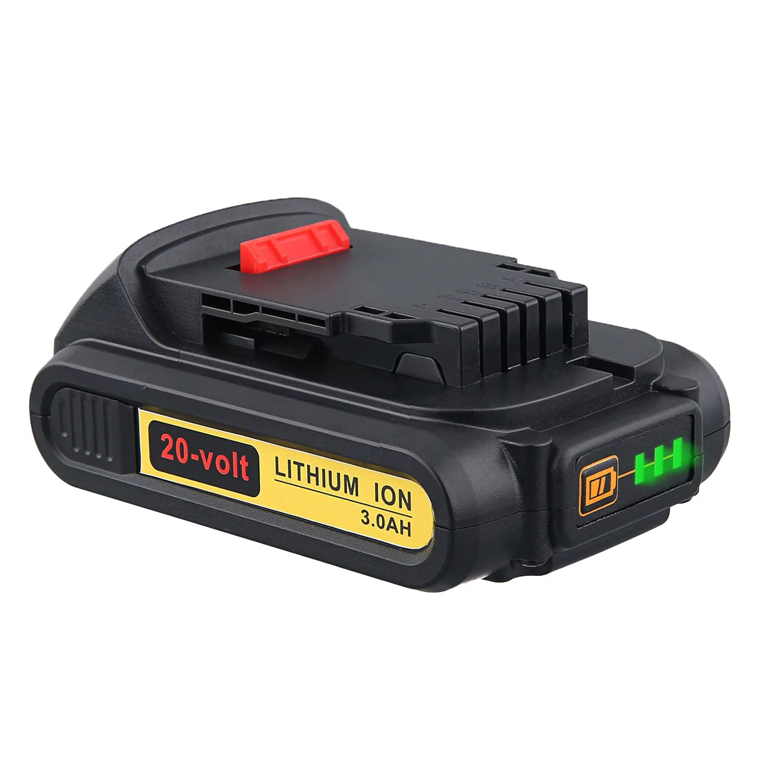 VANON for DeWalt DCB201  Battery 20V 5500mAh Li-ion Black Replacement for DCB203 DCB204 DCB205