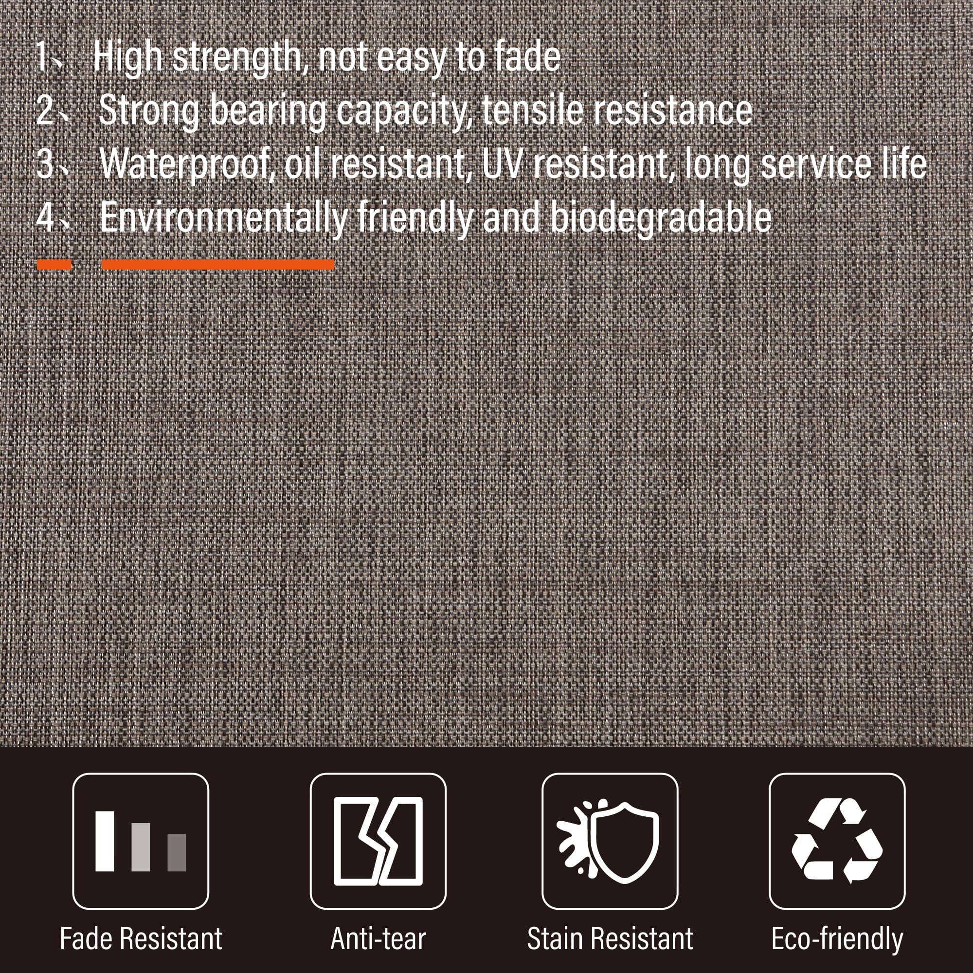 2/4-Piece Patio Dining Chair, High Back Textilene Fabric Padded Armchairs 4-Piece