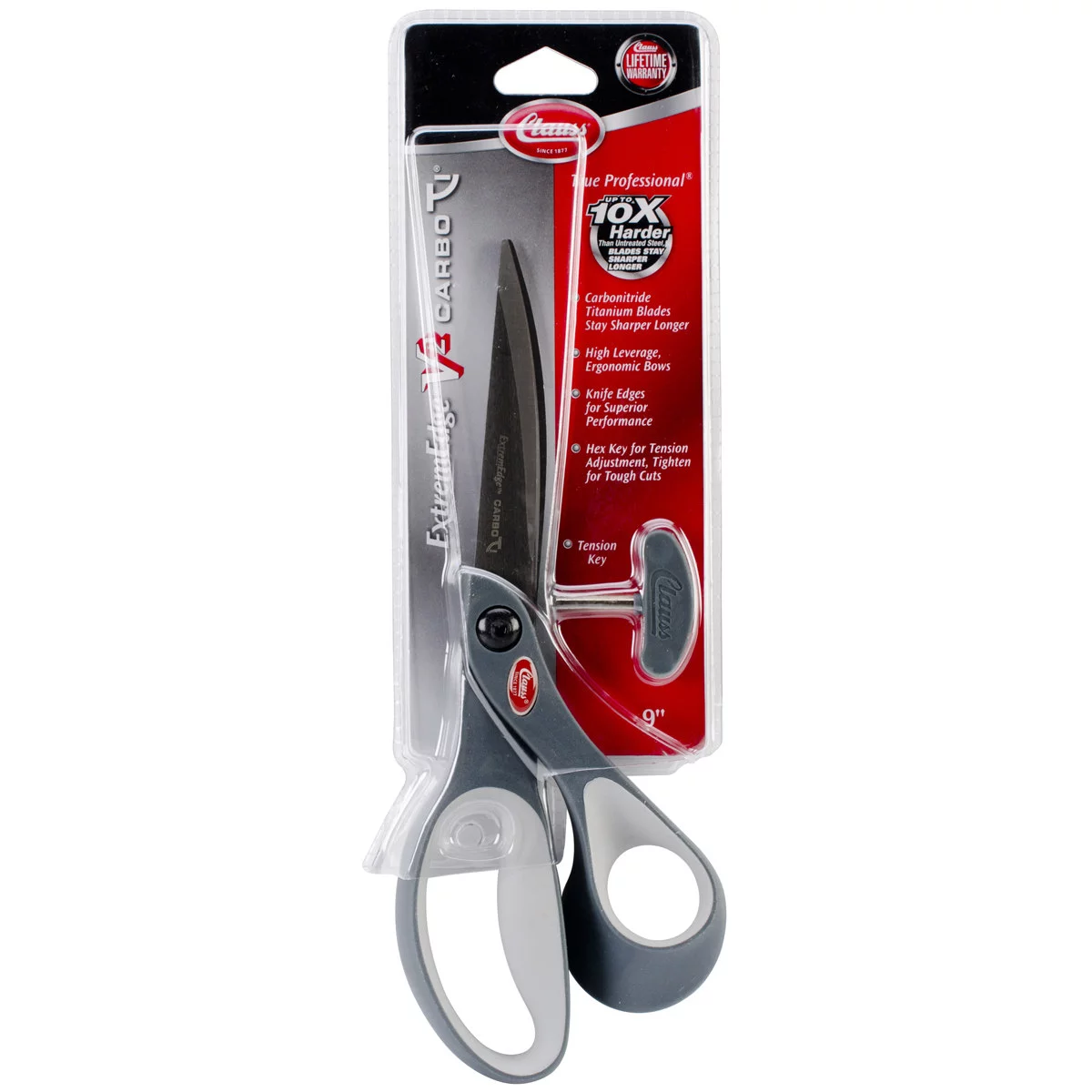 Clauss ExtremeEdge V2 Carbonite Titanium Shears 9