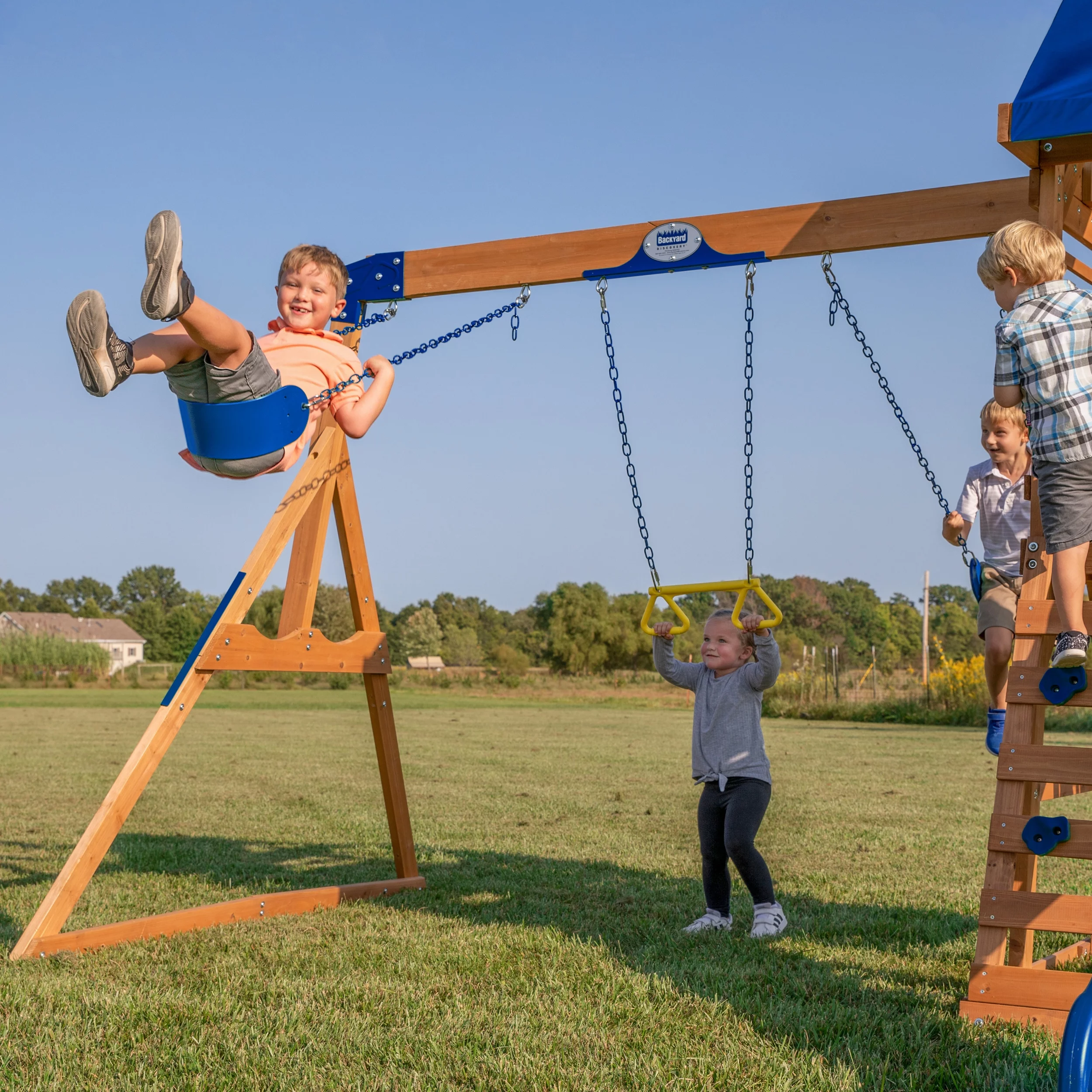 Backyard Discovery Riverton Swing Set