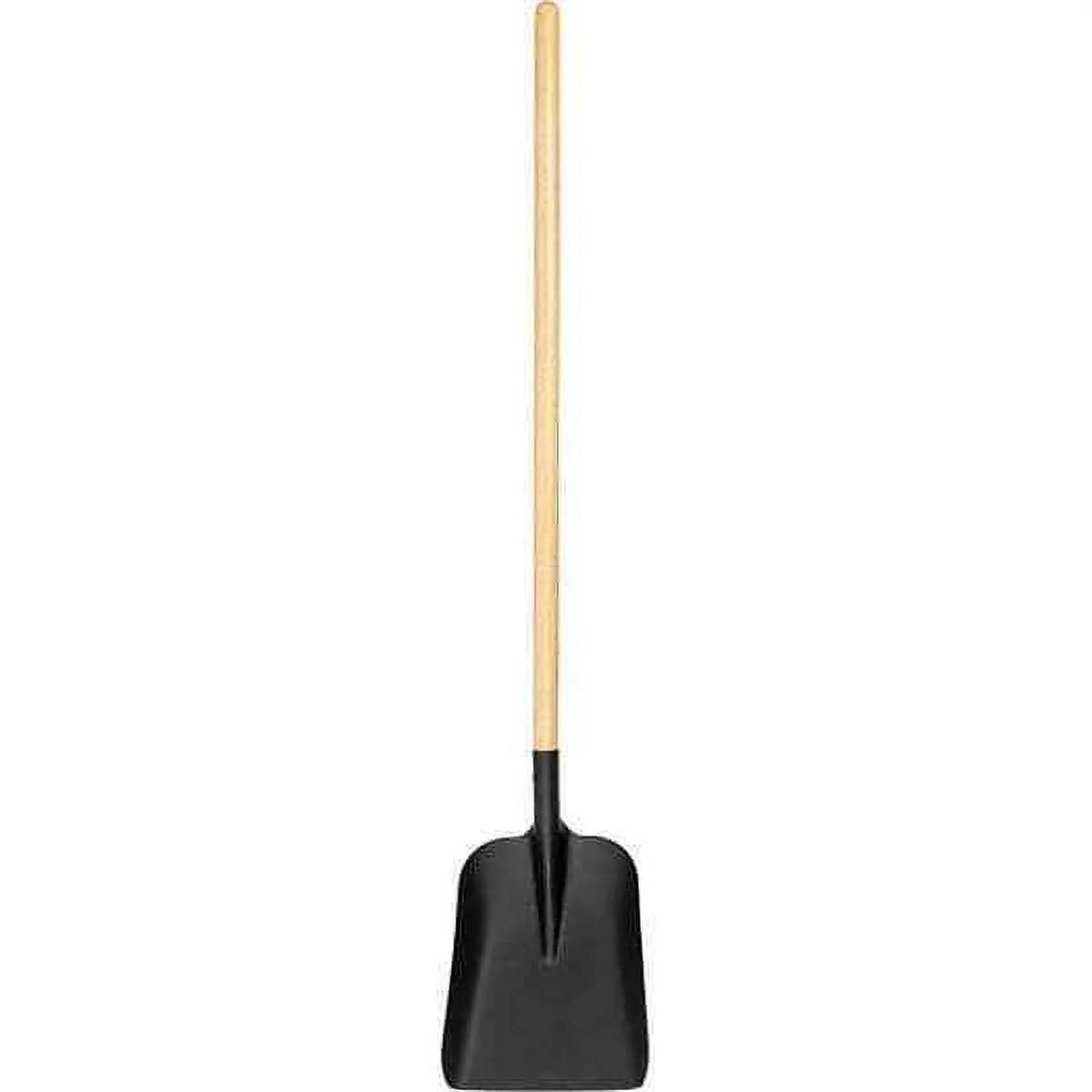 PRO SOURCE Long-Handle Shovel: Square Steel Blade, 48