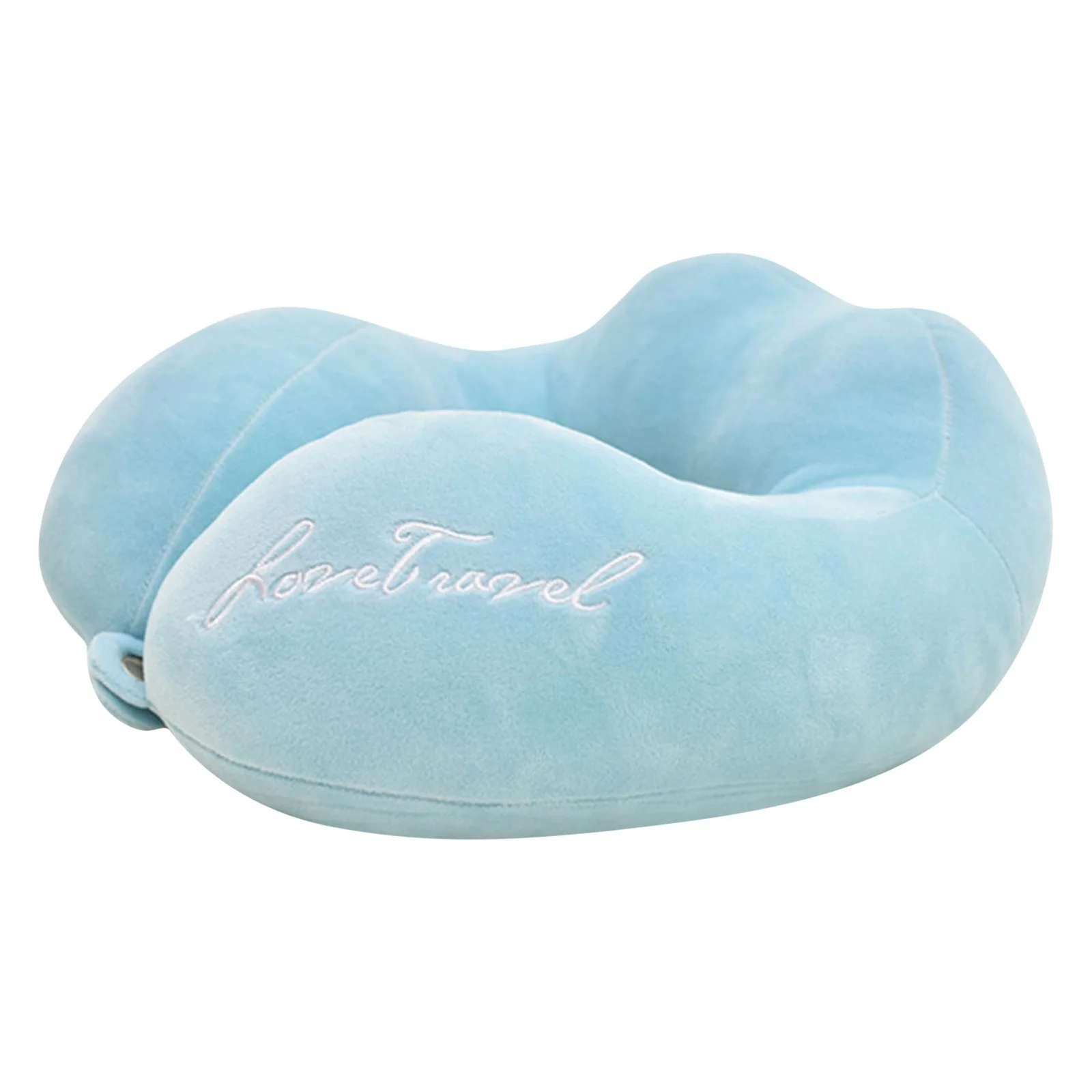 SIfdSeng Body Pillows for Adults Men U Shaped Neck Pillow for Support Ergonomic Design for Comfortable Sleep and Neck Colorful Throw Pillows Blue Floral Throw Pillows