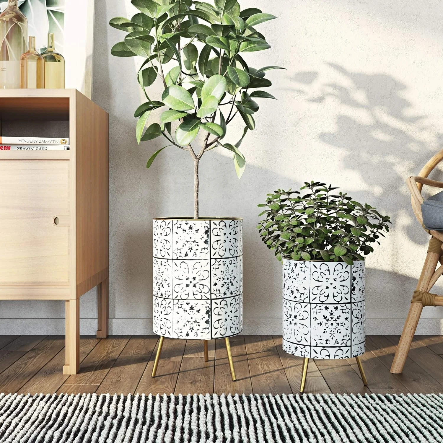 Modern Planters (Set of 2) - 17