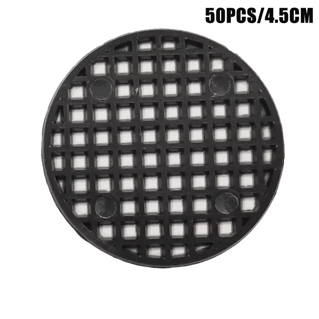 50PCS Flower Pot Hole Mesh Pad Bottom Mat Breathable Drainage Gasket Net Utility Tool