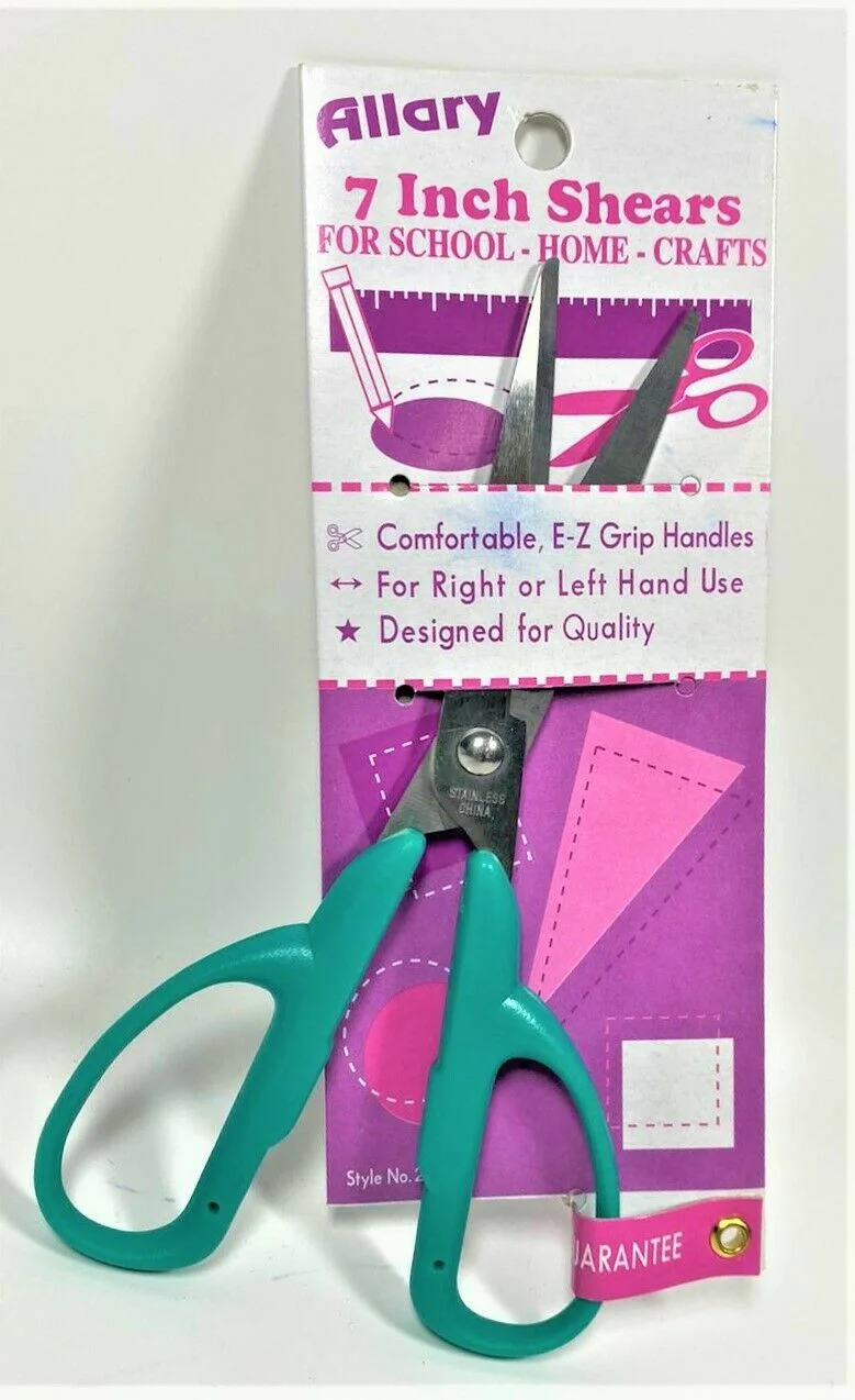 Allary Style #209 Craft Scissors, 7 Inch, Green