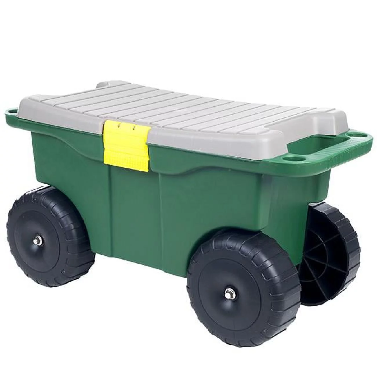 20 in. Plastic Garden Storage Cart & Scooter