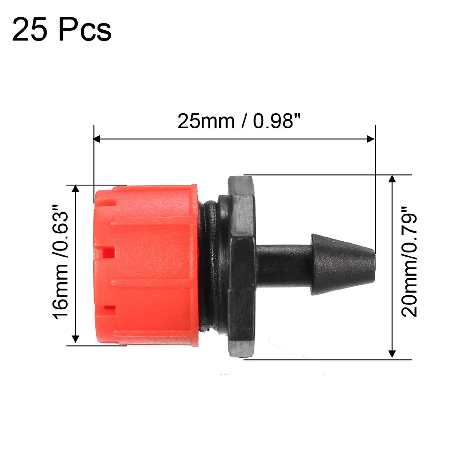 Adjustable Irrigation Sprinklers, Micro Emitter Dripper Watering System On 1/4