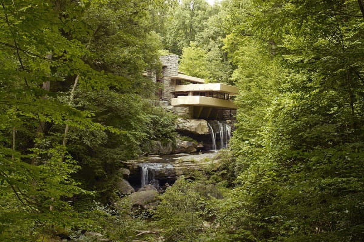 Print: Fallingwater, Also Known As The Edgar J. Kaufmann, Sr., Residence