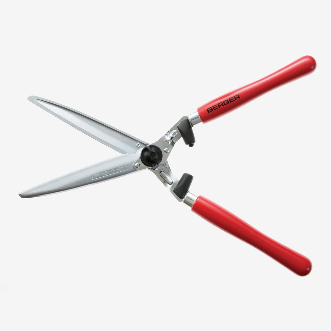 Berger 4490 Hedge Shear with Straight Blades, Wood Handle, 24