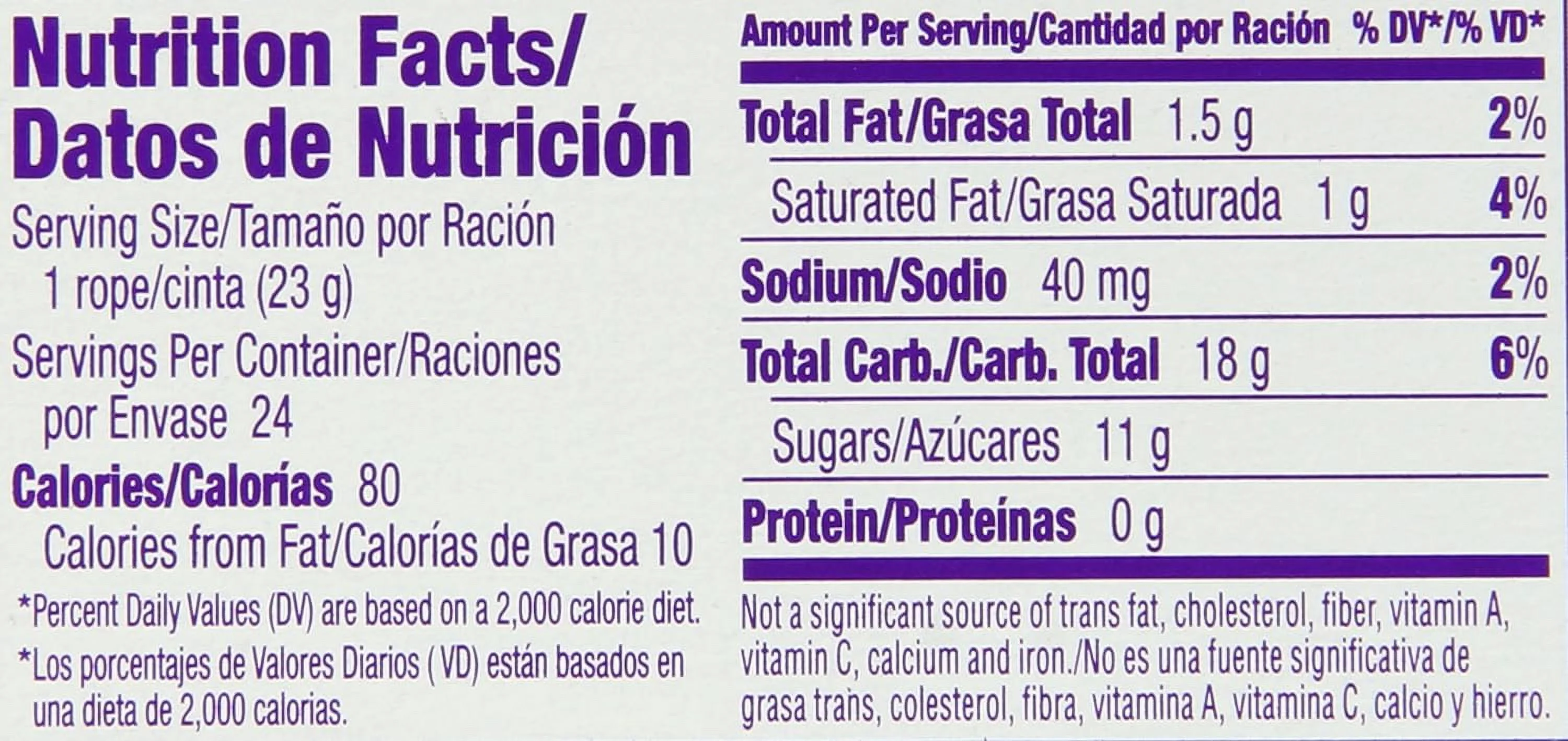 96 pcs   Banana Rope - Delicious Treat (77.76 oz)