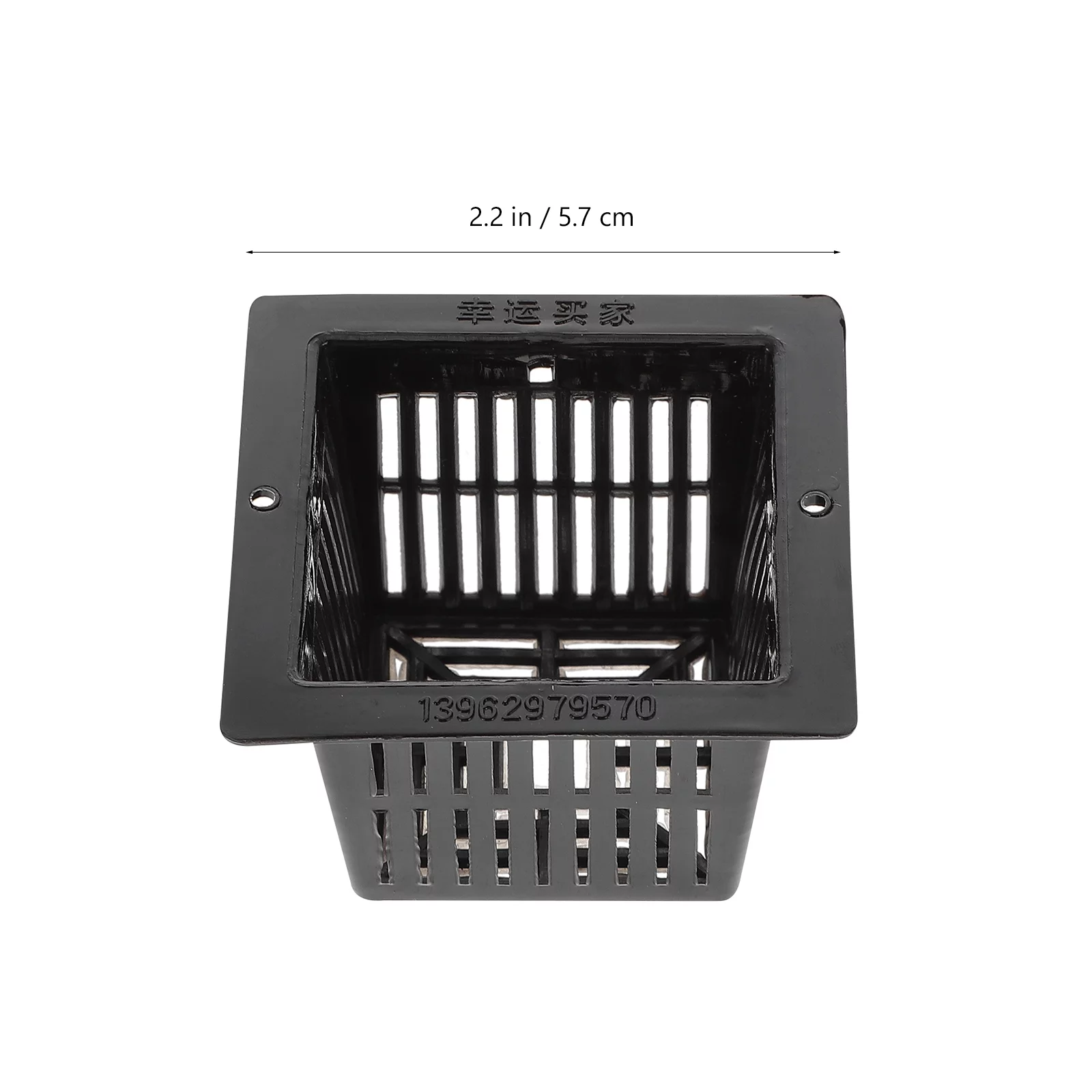 Etereauty Cups Cup Net Hydroponics Mesh Basket Garden Hydroponic Planting Pots Plastic Tower Plants Nursery Pot Plant Slotted