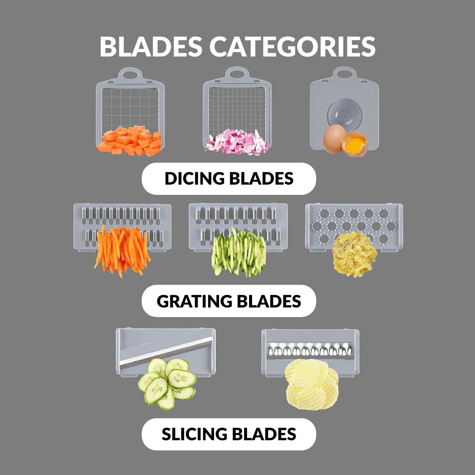 Vegetable 11 in 1 Chopper, Heavy Duty Mandoline Slicer Potato Onion Chopper Food Chopper Veggie Chopper with Vegetable Peeler, Hand Guard and Container.