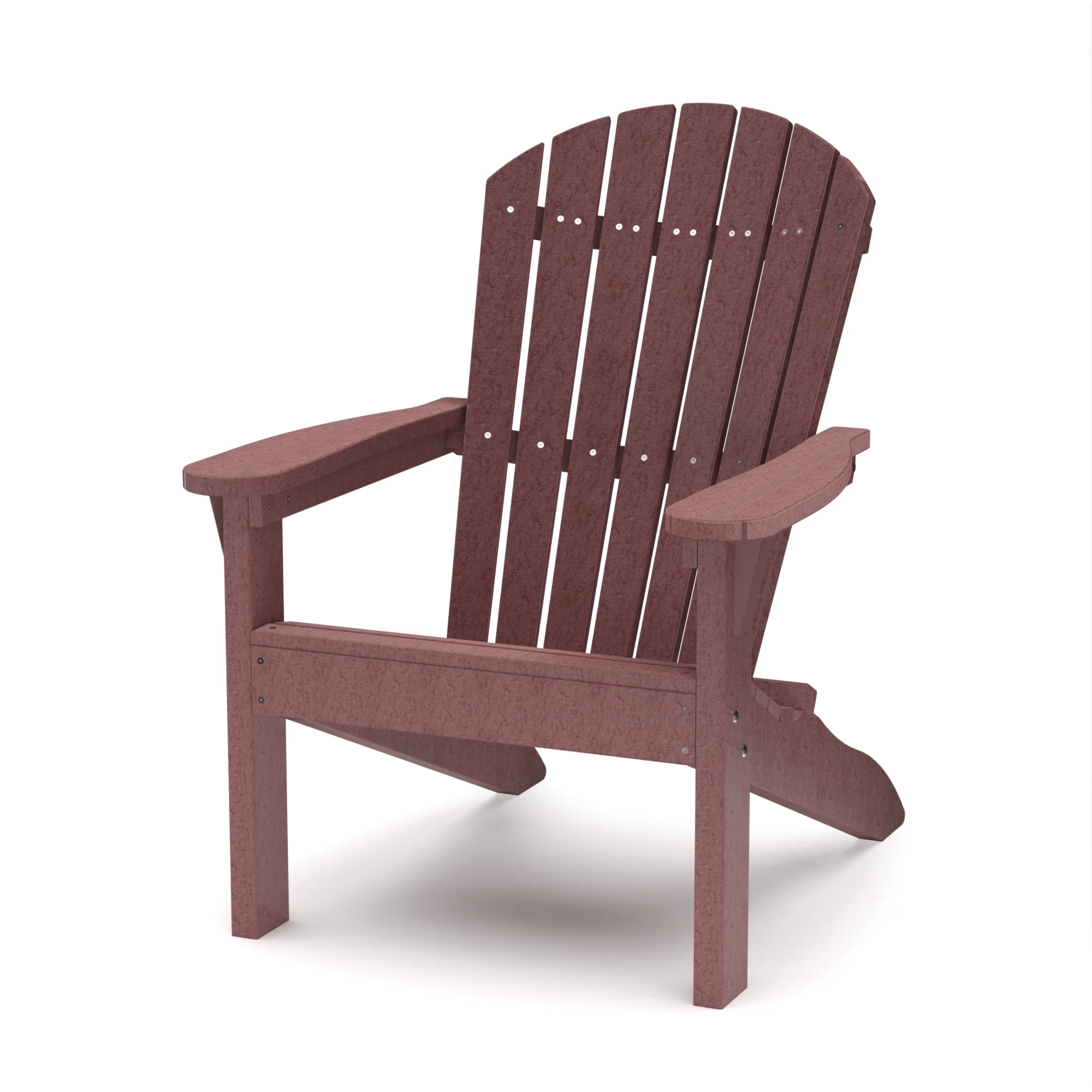 Wildridge Heritage Sunset Adirondack Chair, Dark Gray, Outdoor Weather Resistant Poly Patio Furniture
