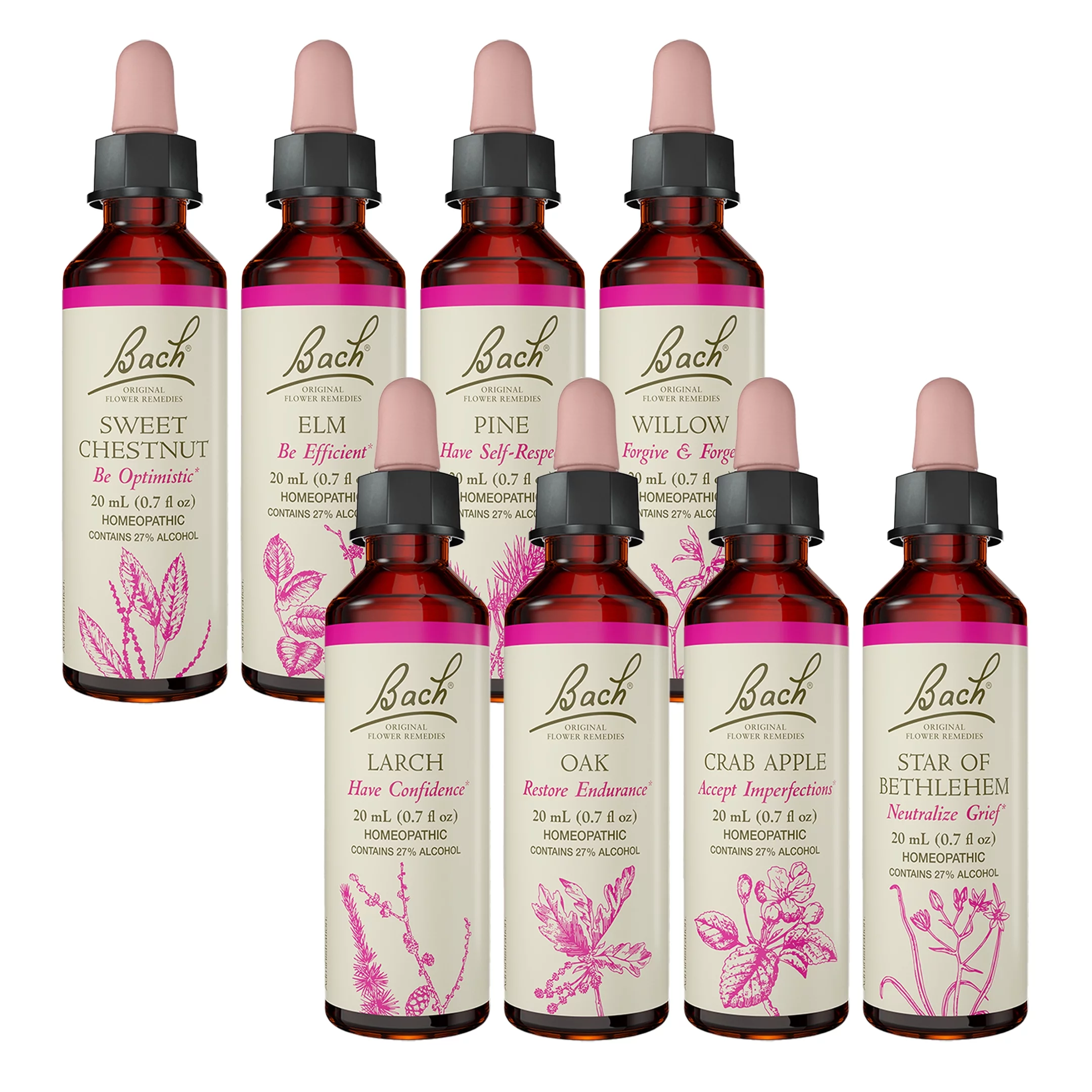 Bach Original Flower Remedies 8-Pack 