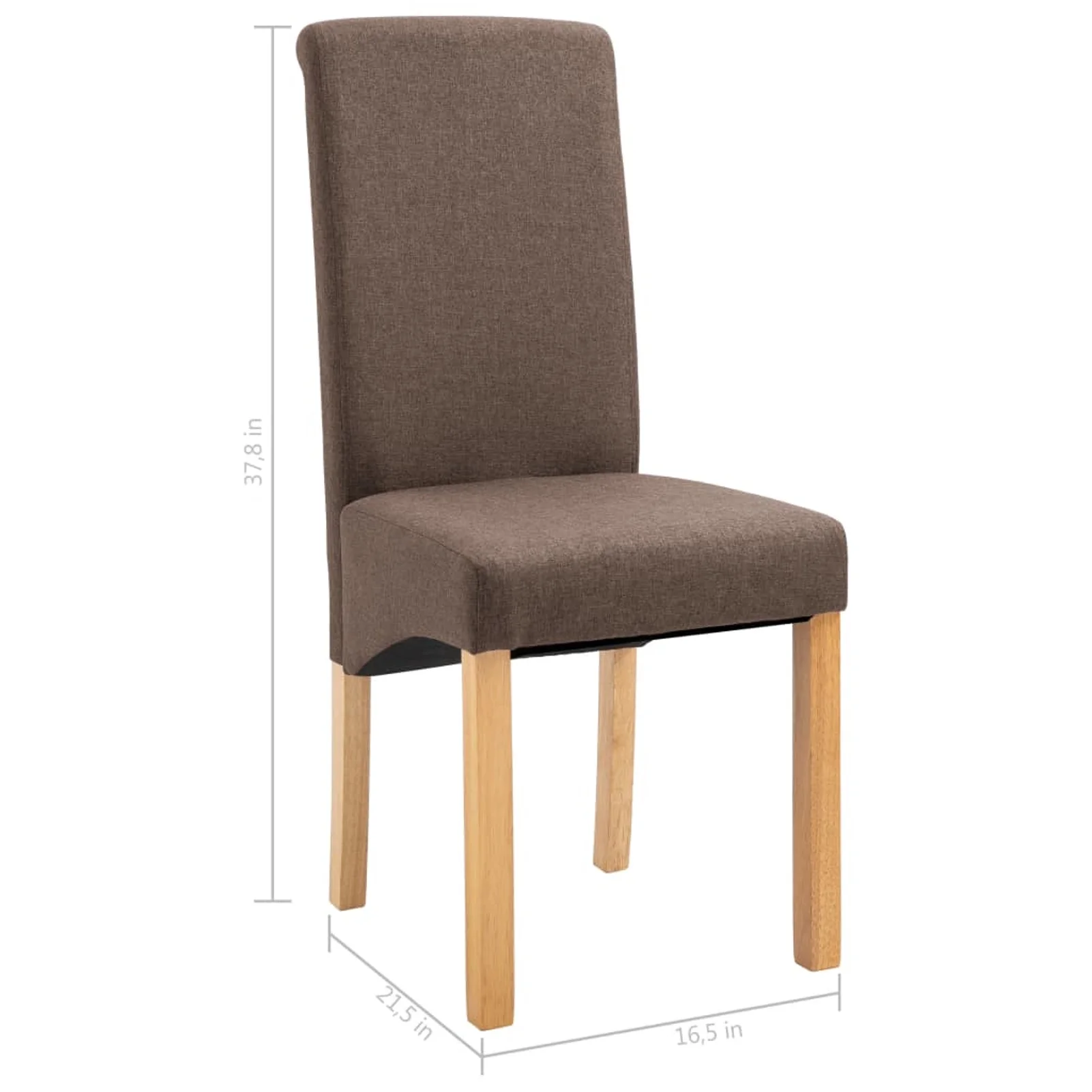 Andoer parcel,Patio Chairs 2 Pcs Set Of 2 Side Chair Wood Room Resturant Room Furniture Deck Pcs Fabric D0320356d Chairs Furniture Kitchen Room Resturant Deck Lawn X 37.8 In