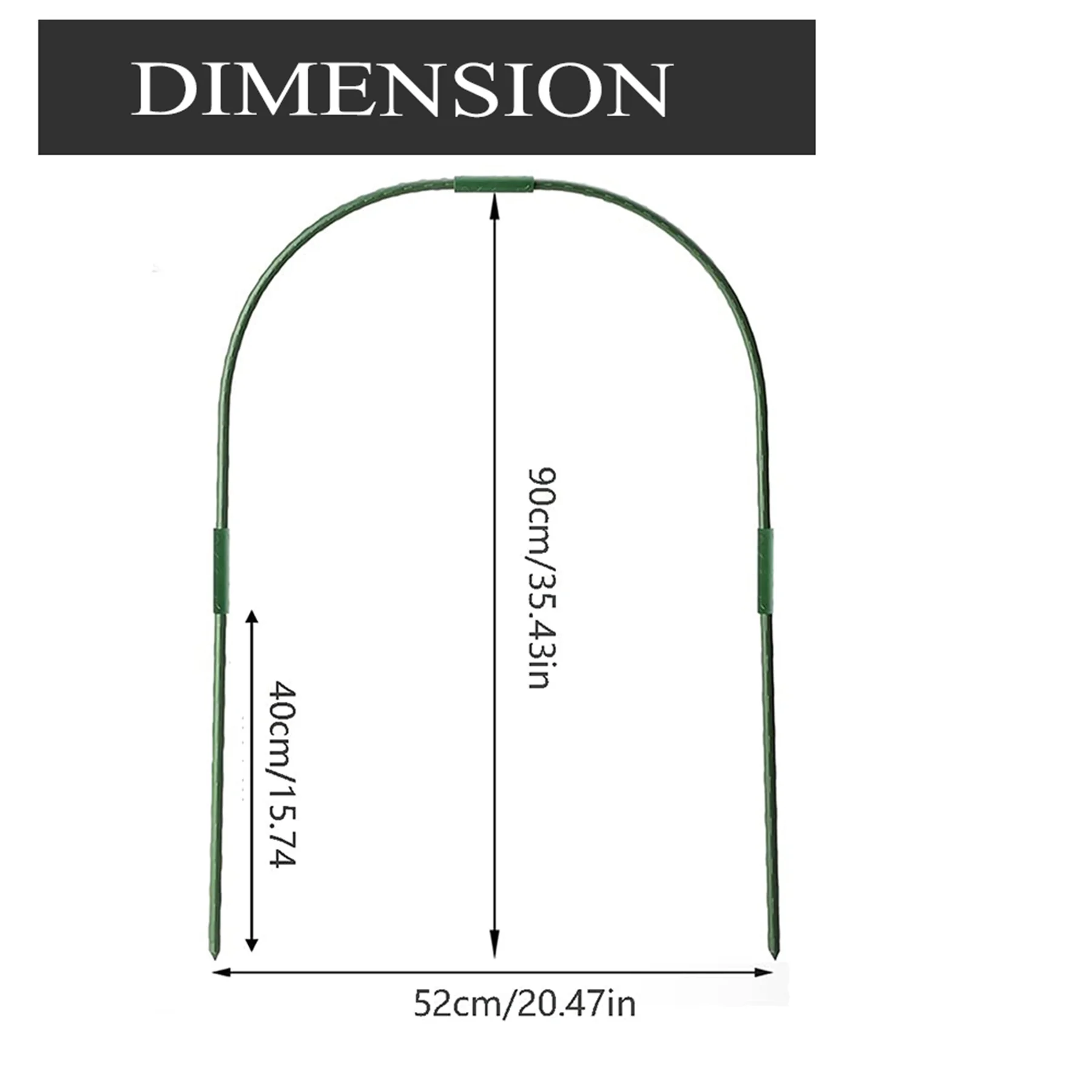 6PCS Greenhouse Hoops