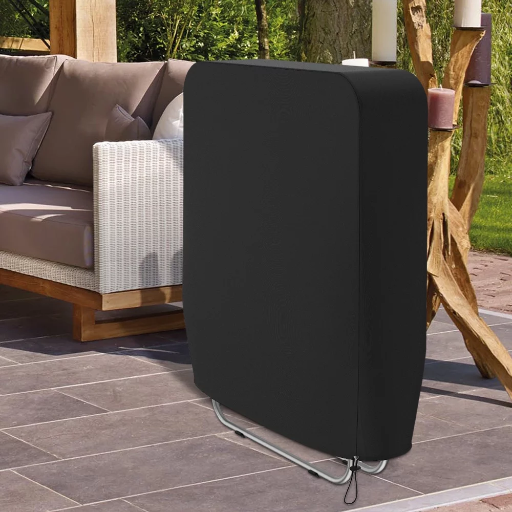 ZTOO Outdoor Folding Reclining Chair Cover Garden Sun Lounger Cover Waterproof Zero Gravity Waterproof Dustproof UV Resistant  Sun Lounger Cover Oxford-Cloth Folding Chairs Cover