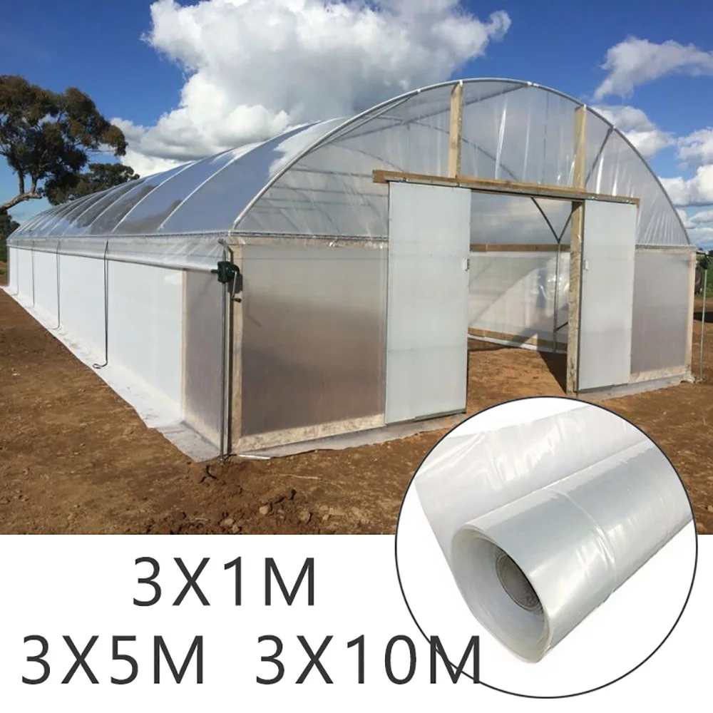 Greenhouse Growhouse Plastic Clear Film Polytunnel Poly Hot House Cover