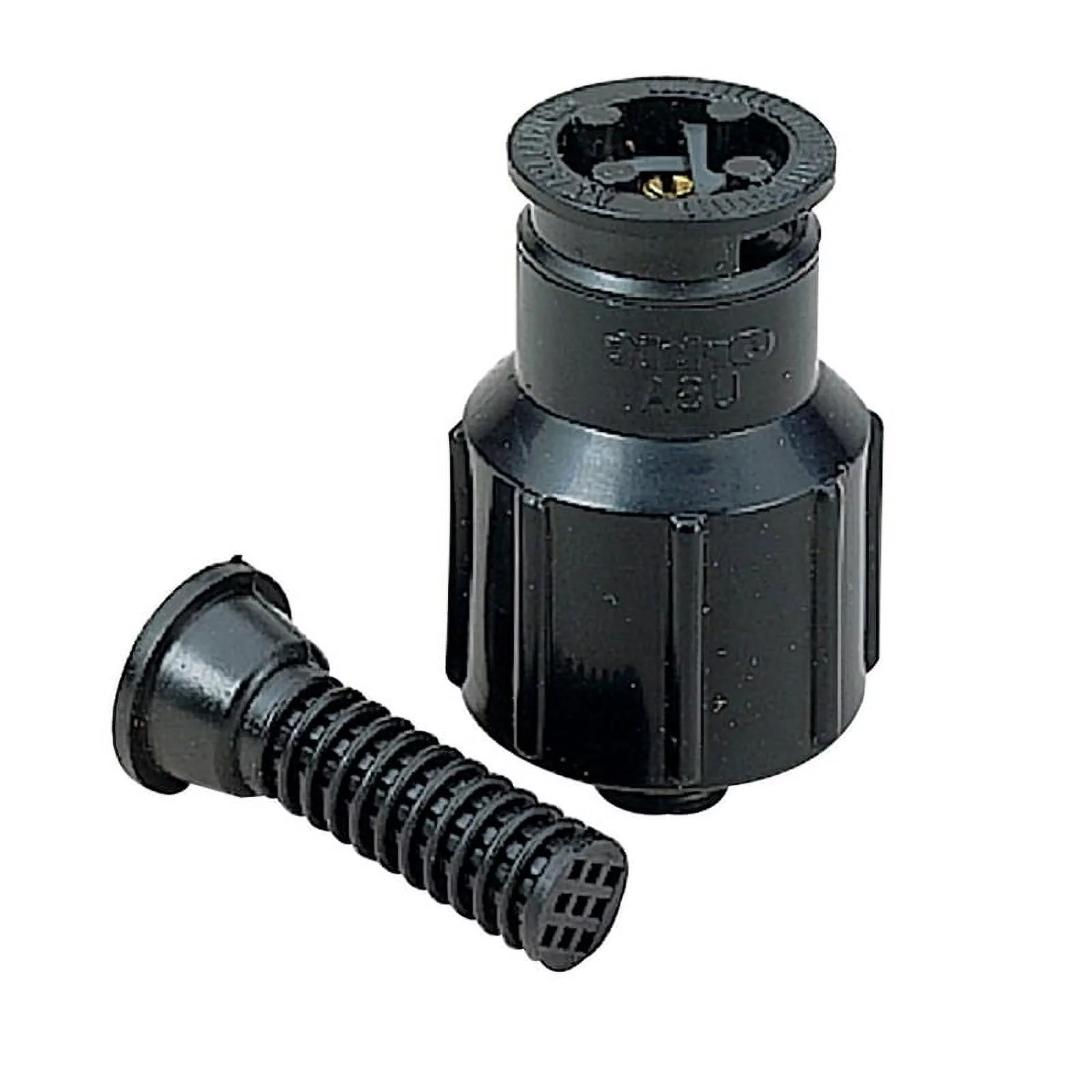 Orbit 54273 Shrub Head Sprinkler, 1/2 in Connection, Female, 1 to 10 ft, Plastic