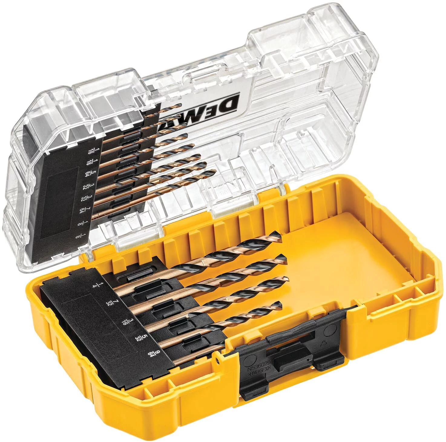 DeWalt Drill Bit Set (#DW1163) Black Oxide, 13 Pieces (1/16 to 1/4 inch)