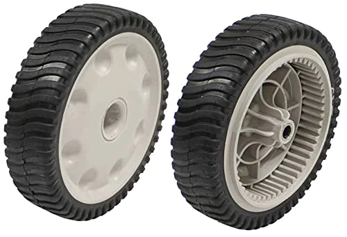 2 Pcs Front Wheel Replace 753-08087 Fit For Troy-Bilt 12AVB25S011 12A-A26M011 12A-A25S011 12A-A25U711 12AVB26M011 12AVB25U711 12AVB29Q711 12AGA26E011 12AGA26G211 Self-Propelled Walk-Behind Mower