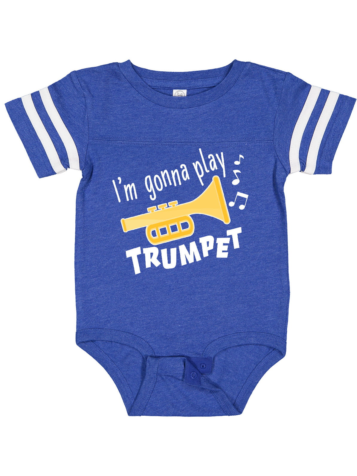 Inktastic I'm Gonna Play Trumpet- music Boys or Girls Baby Bodysuit