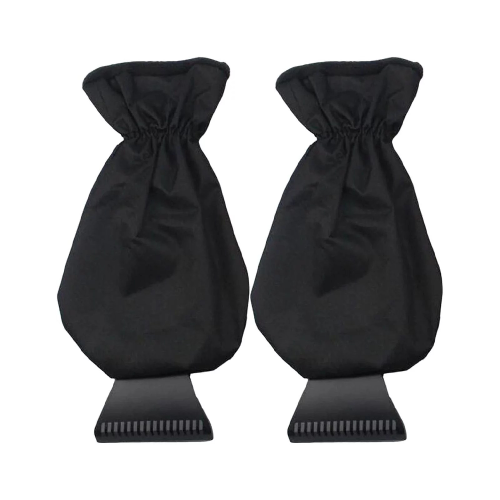 Car Snow Shovel with Gloves Ice Remove Clean Tool black