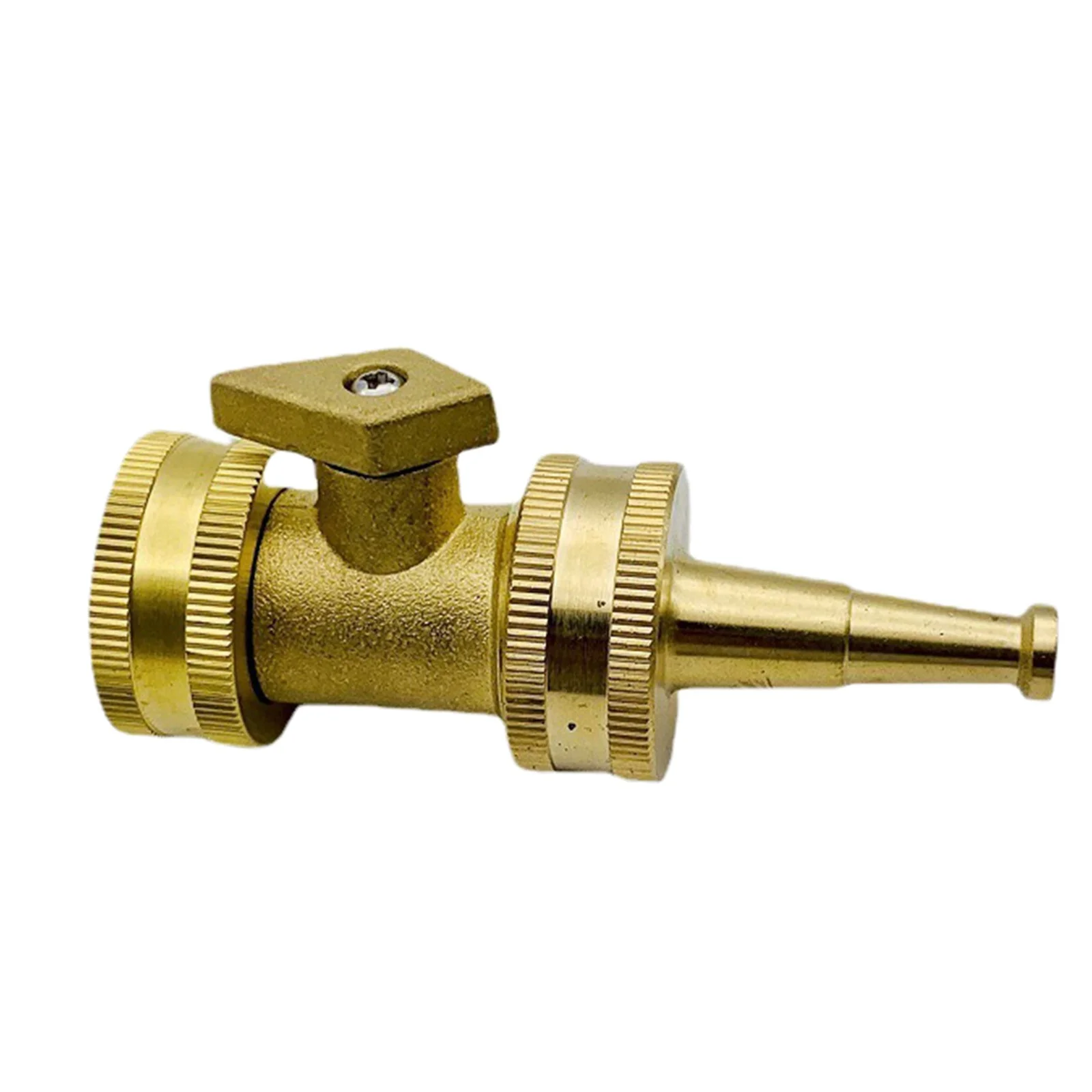 Garden Brass Nozzle Garden Hose Watering Irrigation Nozzle 2inch Small Spray Nozzle Garden Sprinkler System