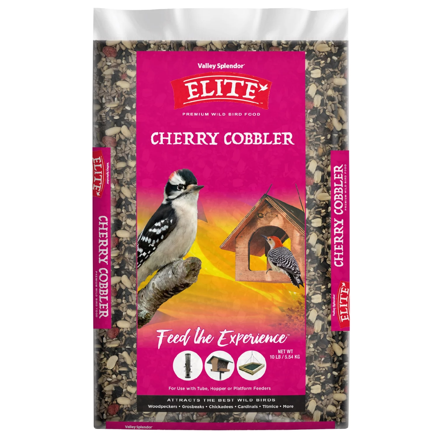 Valley Splendor Elite 10 Lb. Cherry Cobbler Premium Wild Bird Food 9497