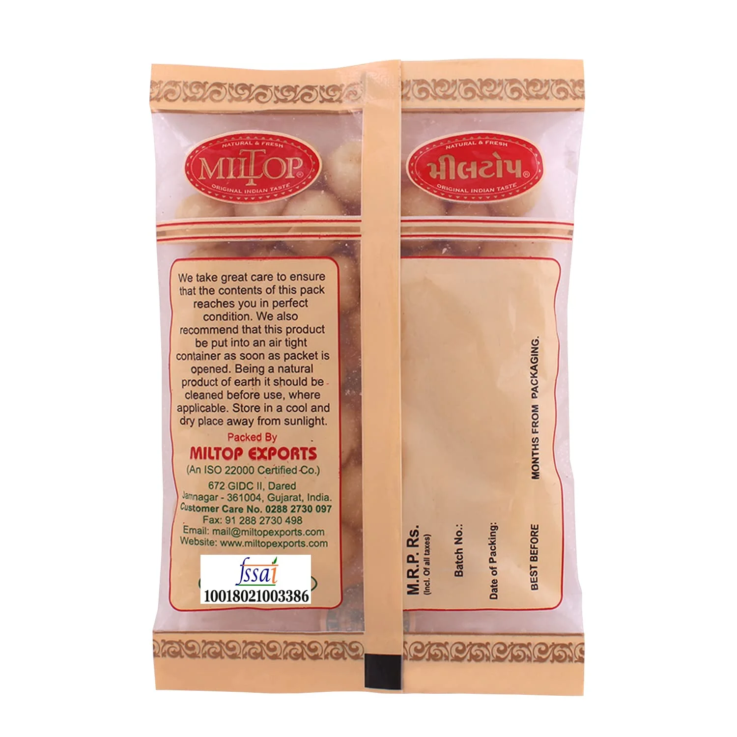 Miltop Macadamia Nuts, 100G