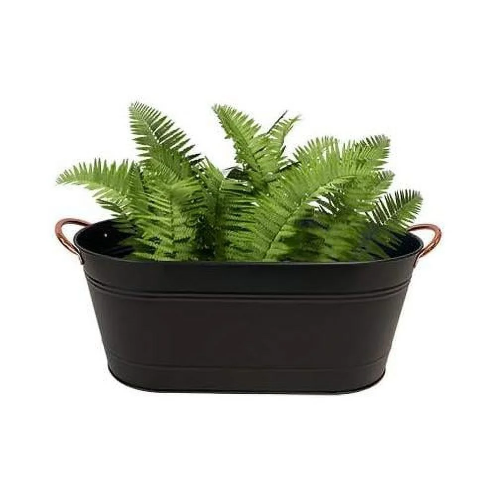 Bci Washtub Planter 16 16IN,Black,81429
