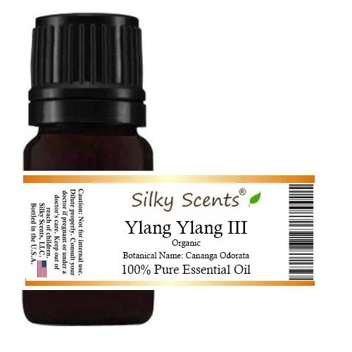 Ylang Ylang III Organic Essential Oil (Cananga Odorata) 100% Pure and Natural - 5 ML
