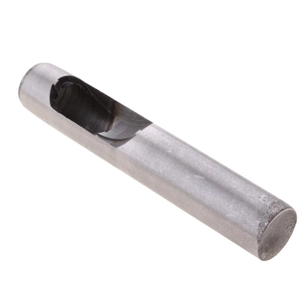 Colaxi 5xSteel Round Hollow Punch Hand Tools Hole Punching Leather Gasket 15mm 5 Pcs