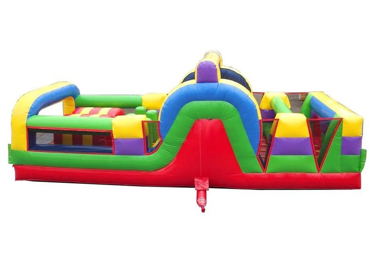 TentandTable Commercial Inflatable Obstacle Course, Retro
